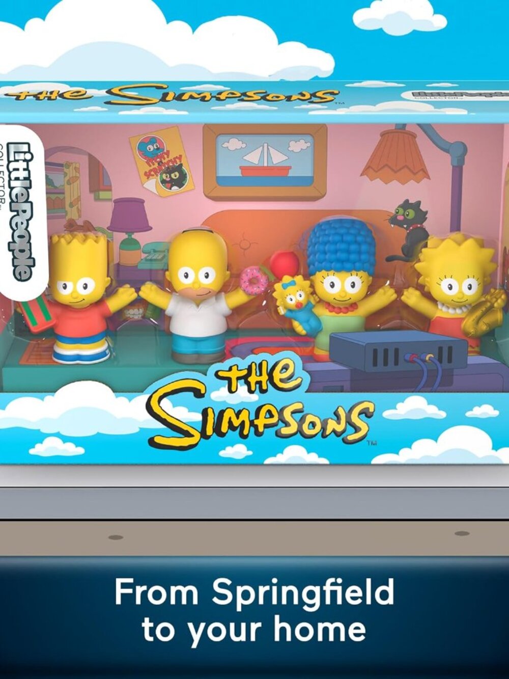 BEST FATHER'S DAY GIFT!  SIMPSONS SPECIAL EDITION Little People SET NIB!